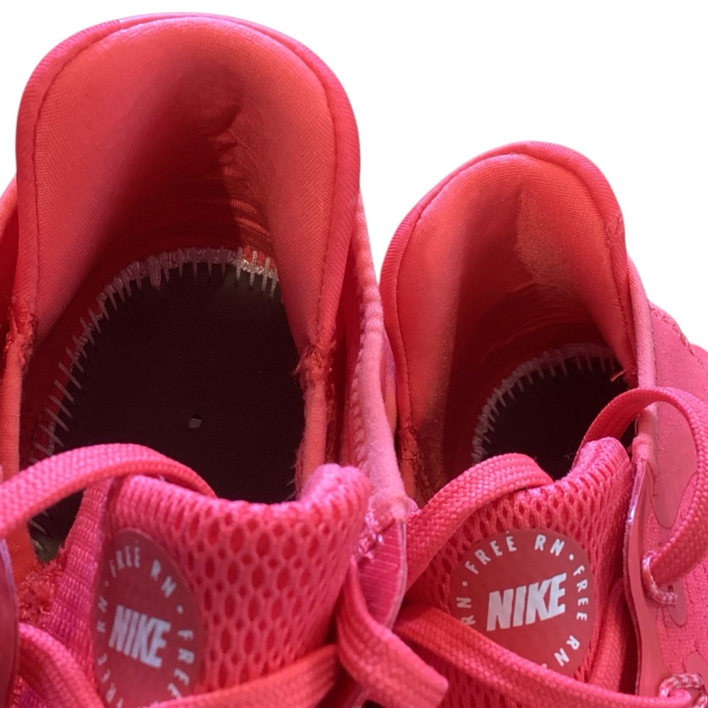 Nike Women’s Free RN 2018 Running Shoes Size 7.5 #942837-801 Ember Glow Color - Picture 9 of 11